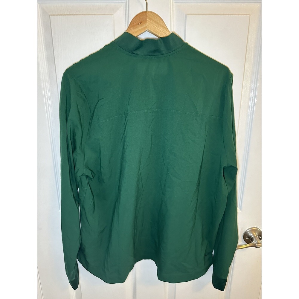 Adidas USF BULLS South Florida Team Issued 1/4 Zip Green Long sleeve Ladies XL - Picture 4 of 5